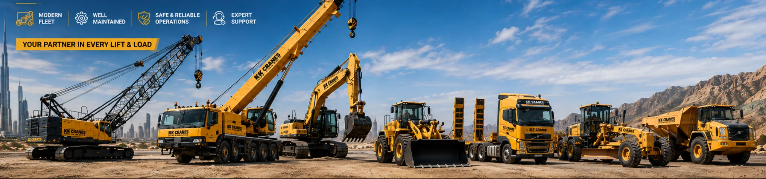 KK Cranes Heavy Equipment